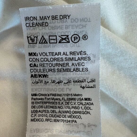 White House Black Market snake skin print T-shirt size M - Picture 7 of 8